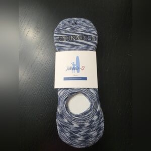 Johnnie-O Blue No-Show Socks 3-Pack